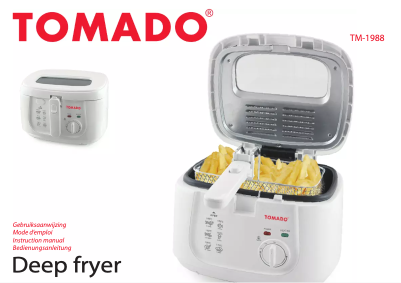 Page 1 de la notice Manuel utilisateur Tomado TM-1988