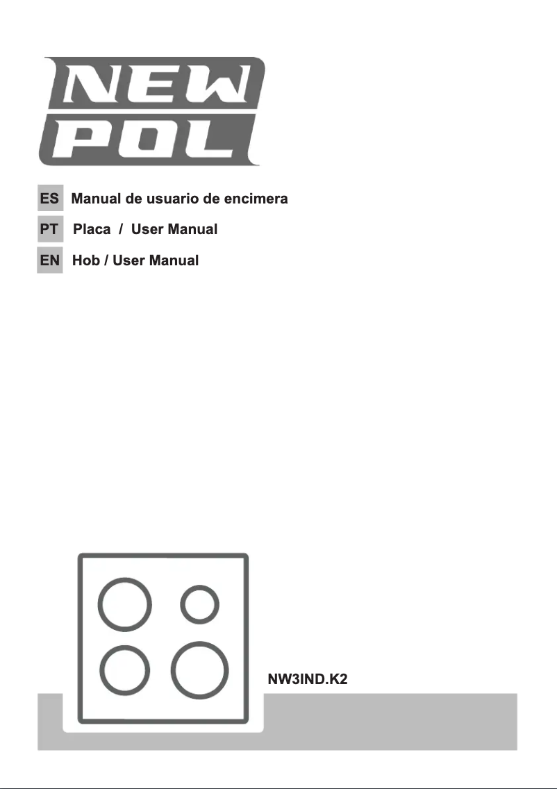 Page 1 de la notice Manuel utilisateur New Pol NW3IND.K2