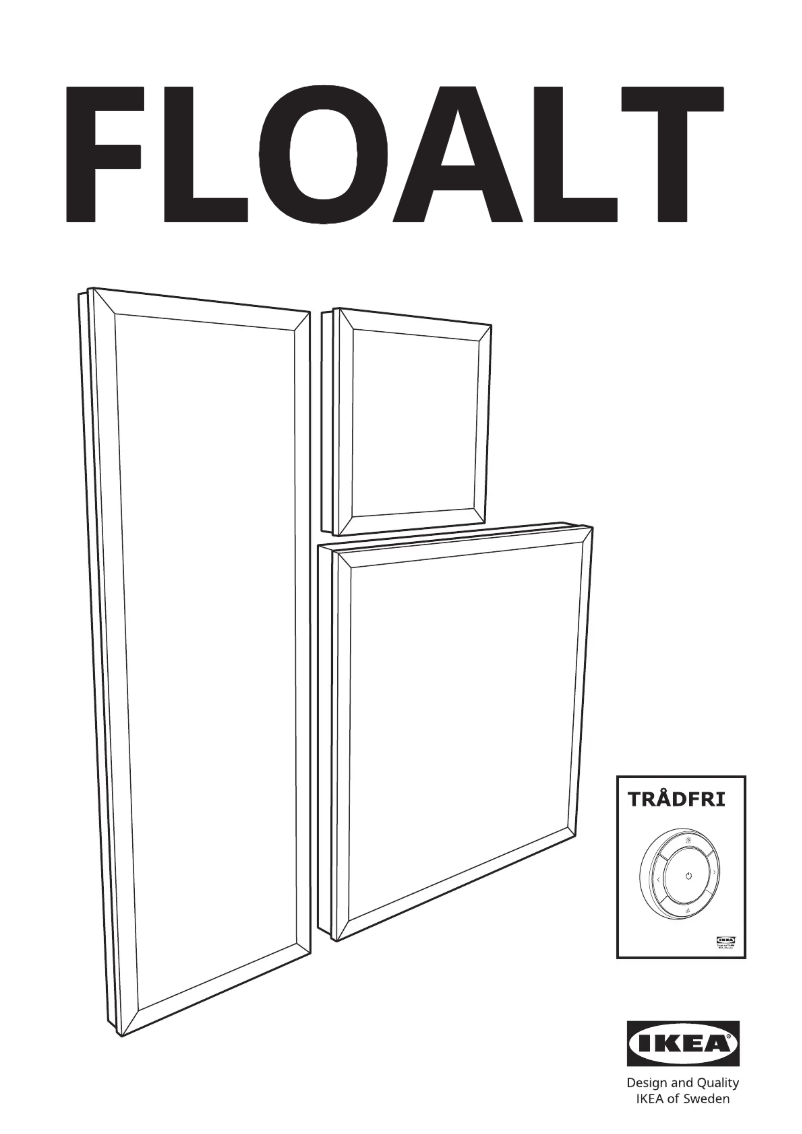 Page 1 de la notice Manuel utilisateur Ikea FLOALT 403.030.76