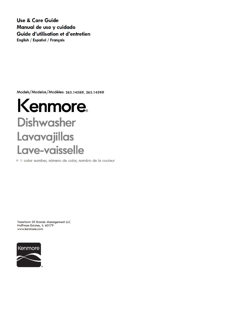 Page n°1 - Manuel utilisateur Kenmore 22-14585