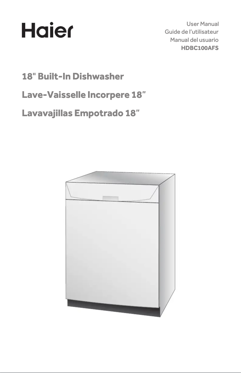 Page n°1 - Mode d'emploi Haier HDBC100AFS