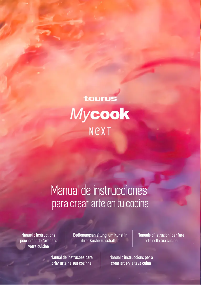 Image de la première page du manuel de l'appareil Mycook Next