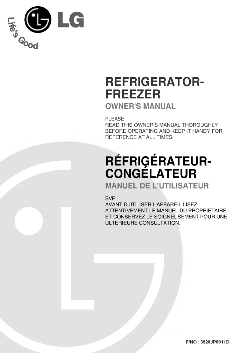 Página 1 del manual Manual de usuario LG GN-U262RC