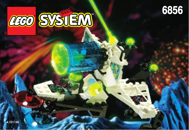 Page n°1 - Manuel utilisateur Lego Space 6856