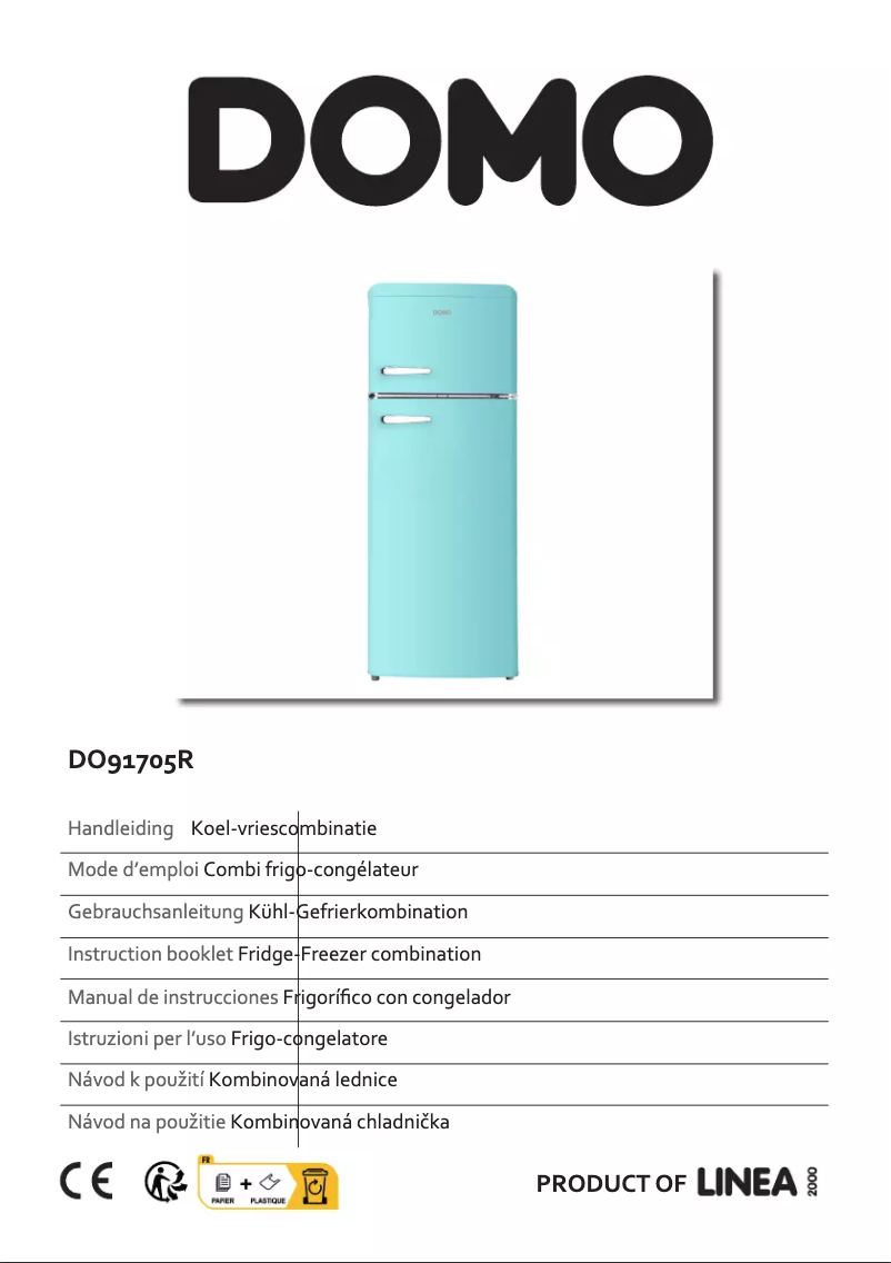 Page n°1 - Manuel utilisateur Domo DO91705R