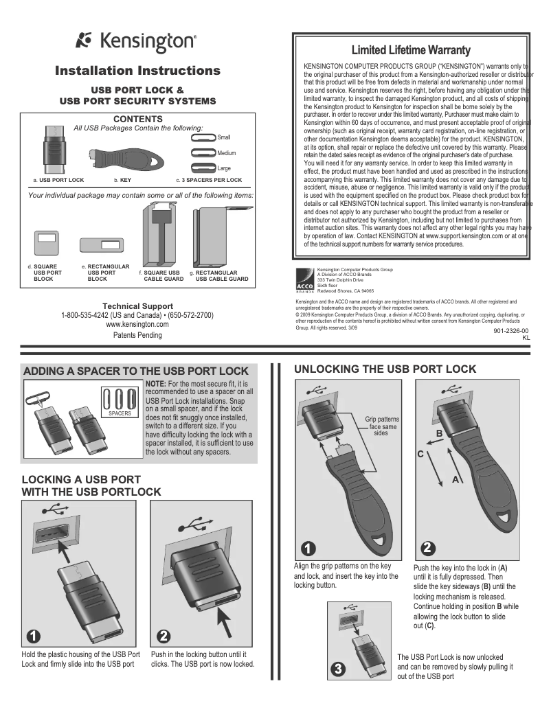 Image de la première page du manuel de l'appareil K67718US