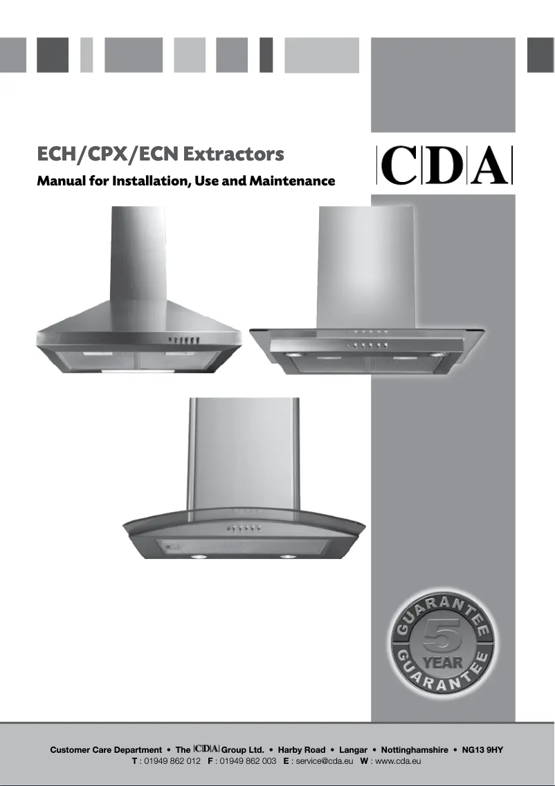 Page 1 de la notice Manuel utilisateur CDA ECN71SS