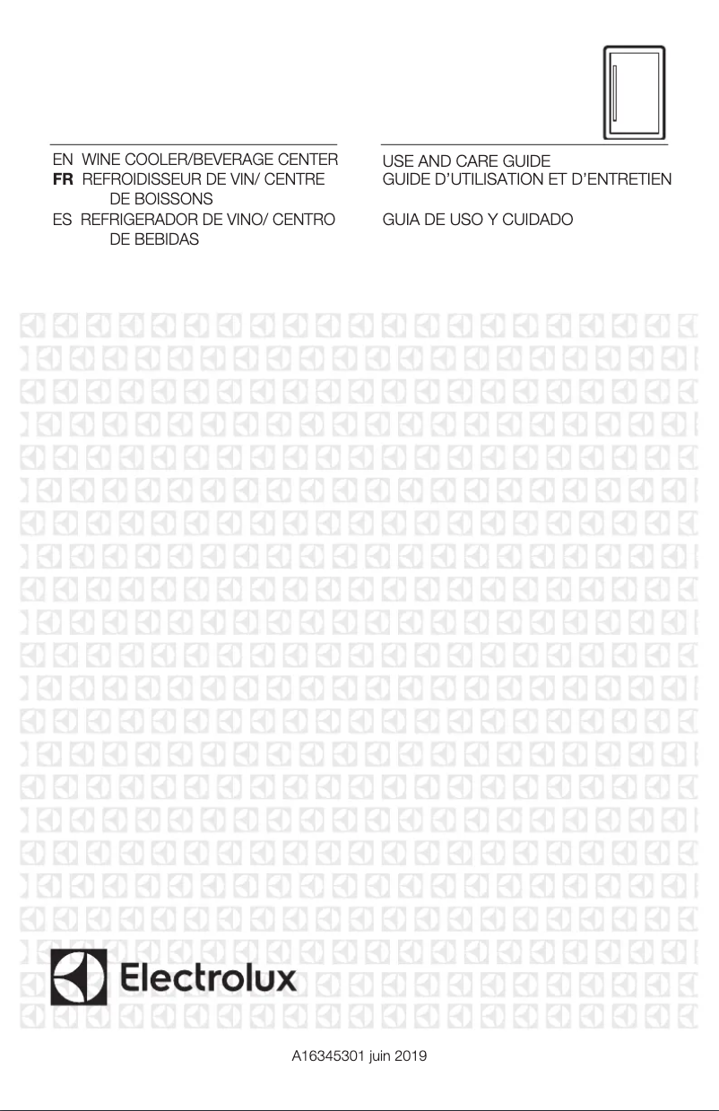 Page 1 de la notice Manuel utilisateur Electrolux EI24BC15VS