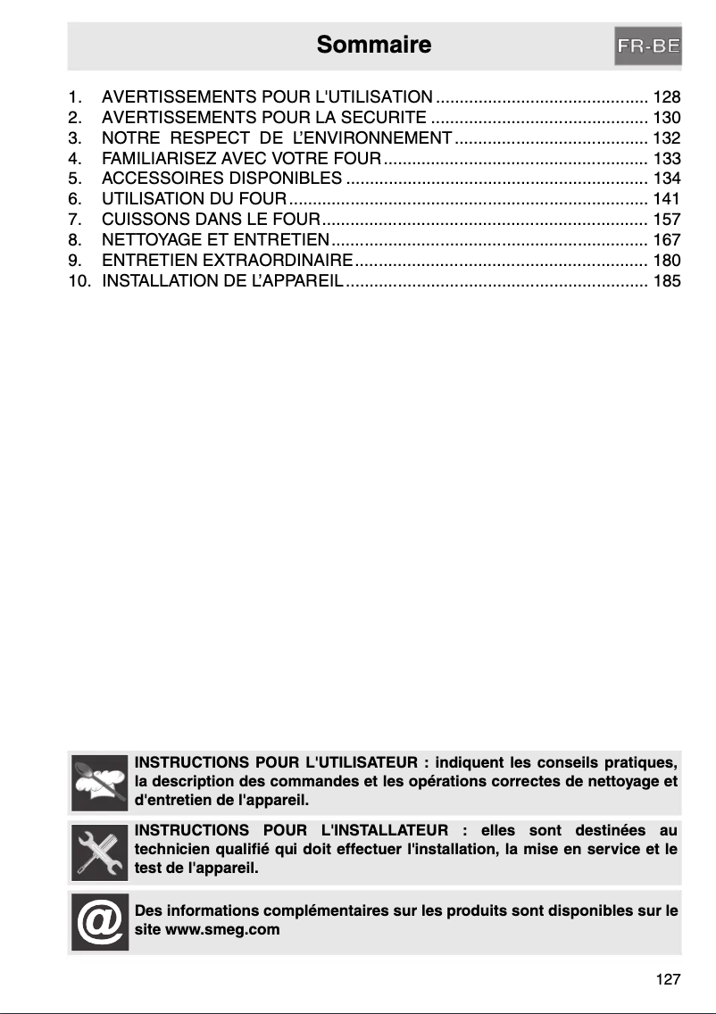 Image de la première page du manuel de l'appareil SCP109