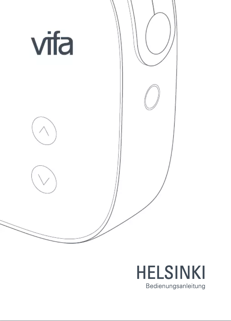 Image de la première page du manuel de l'appareil Helsinki