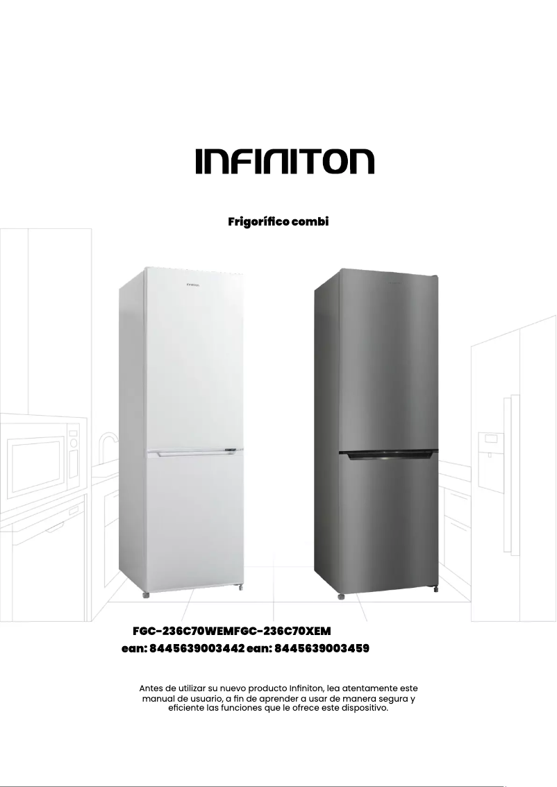 Page n°1 - Manuel utilisateur Infiniton FGC-236C70XEM