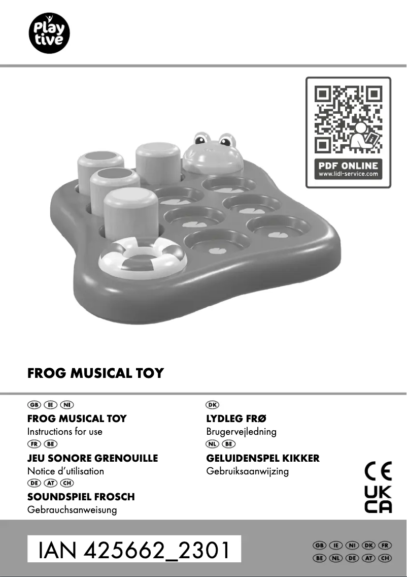 Imagen de la primera página del manual del dispositivo IAN 425662