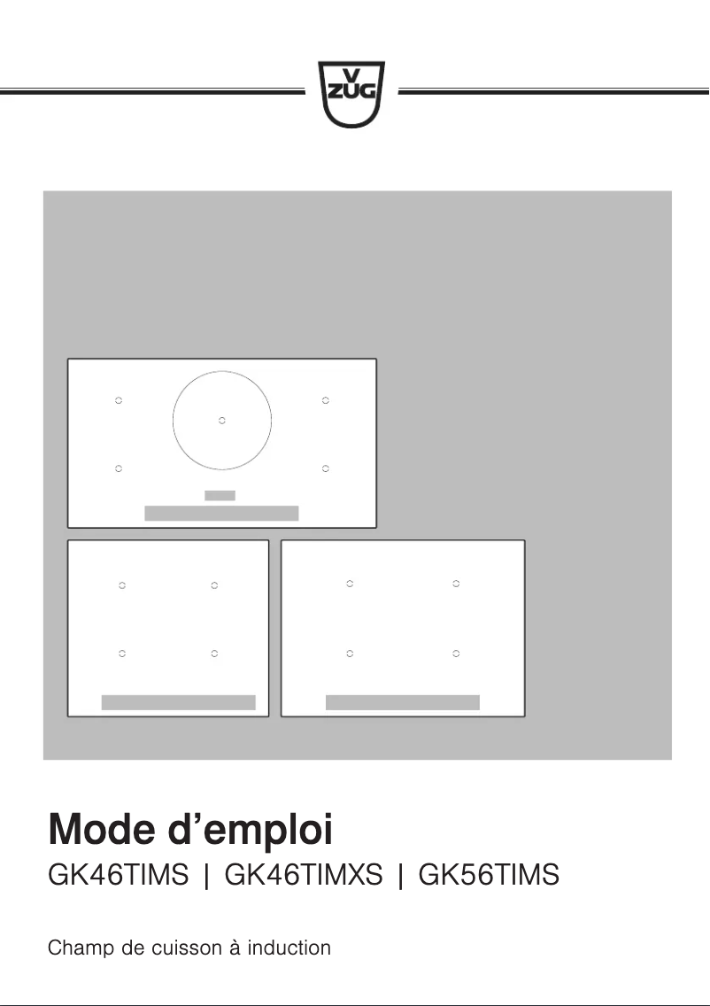 Image de la première page du manuel de l'appareil GK46TIMSU