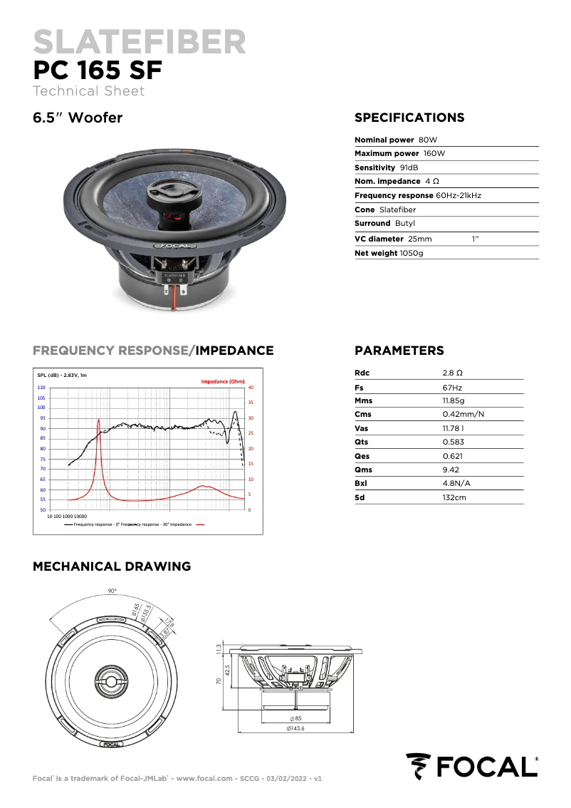 Image de la première page du manuel de l'appareil PC 165 SF