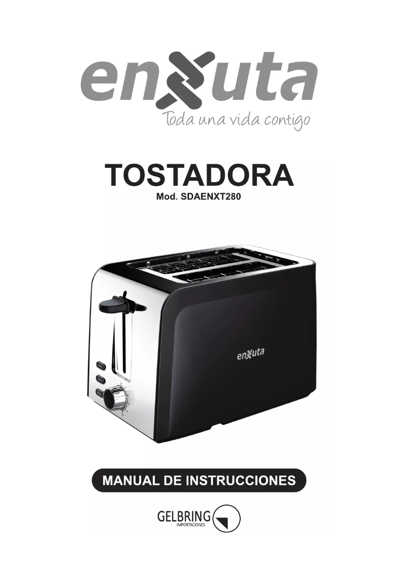 Page 1 de la notice Manuel utilisateur Enxuta SDAENXT280