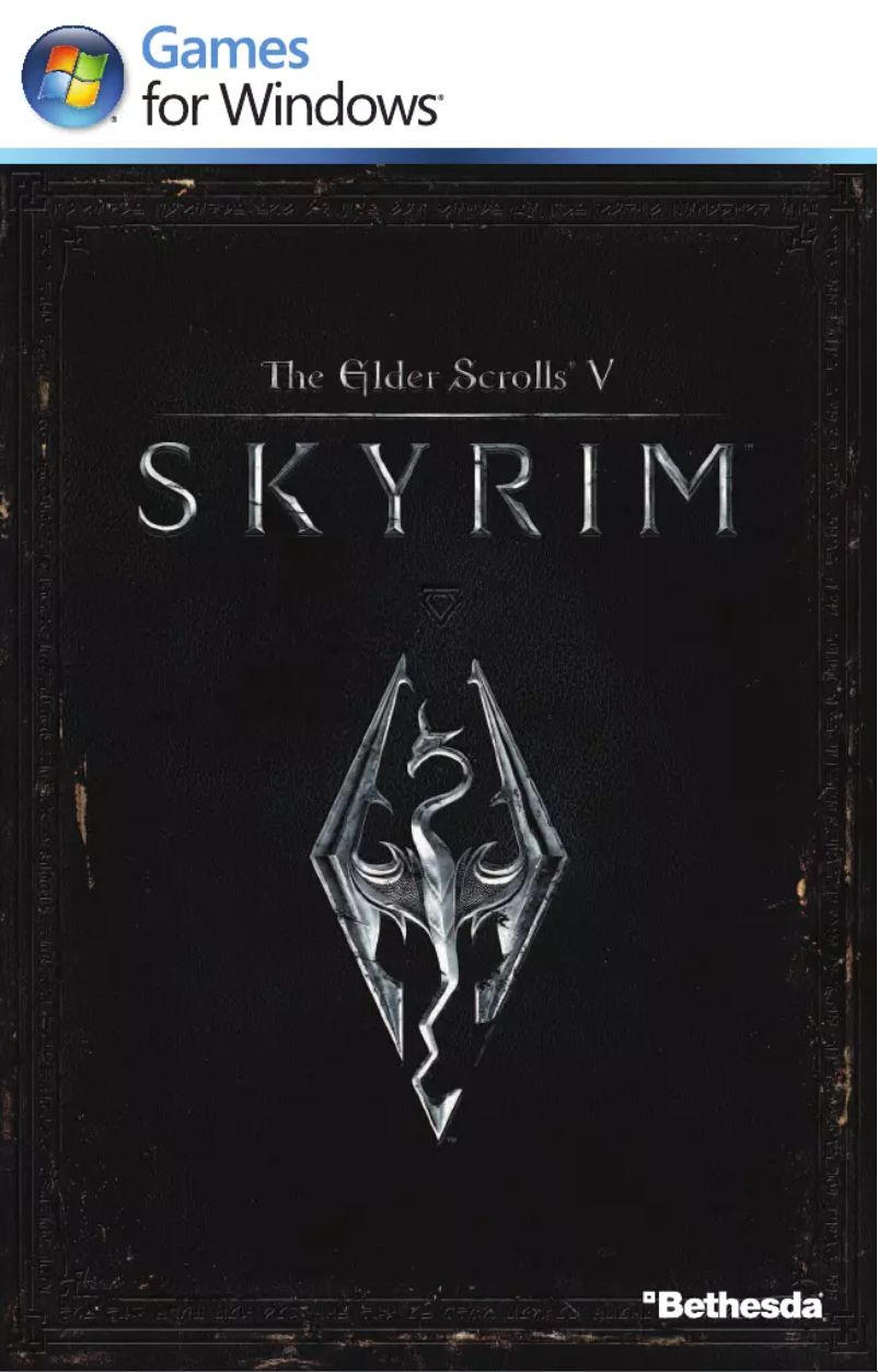 Page 1 de la notice Manuel utilisateur Bethesda The Elder Scrolls V: Skyrim Dawnguard (PC)