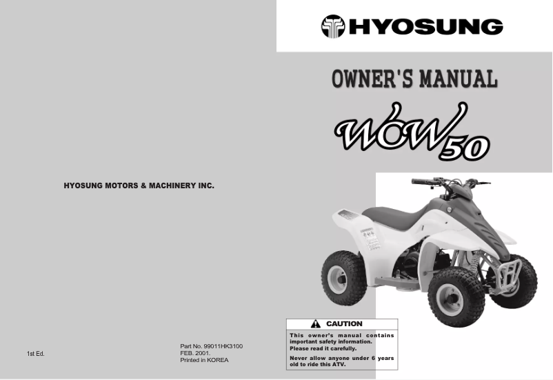 Image de la première page du manuel de l'appareil TE50