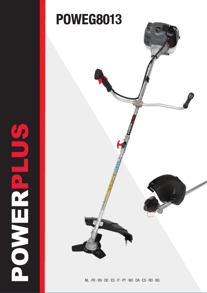 Page 1 de la notice Manuel utilisateur PowerPlus POWEG8013