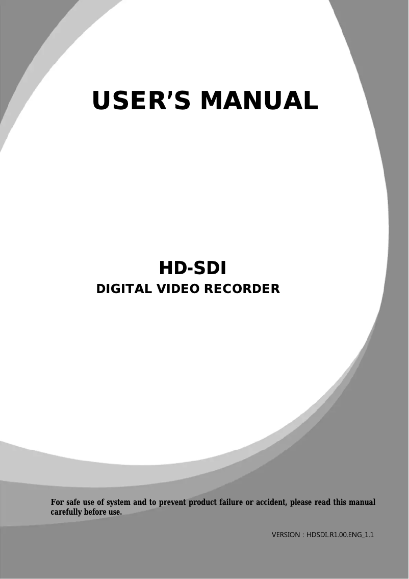 Image de la première page du manuel de l'appareil K9-s400
