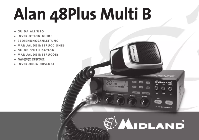 Image de la première page du manuel de l'appareil Alan 48 Plus Multi B