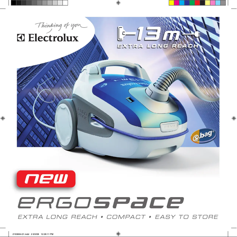 Página 1 del manual Manual de usuario Electrolux ZE 305SC