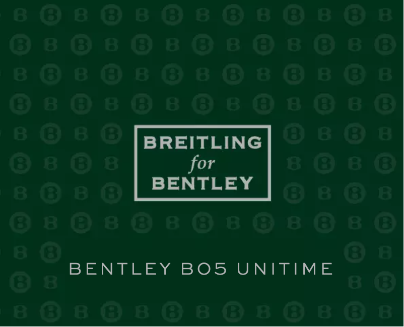 Page n°1 - Manuel utilisateur Breitling For Bentley B05 Unitime