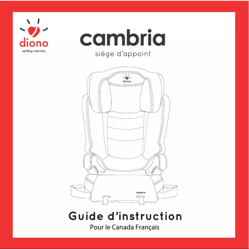 Image de la première page du manuel de l'appareil Cambria