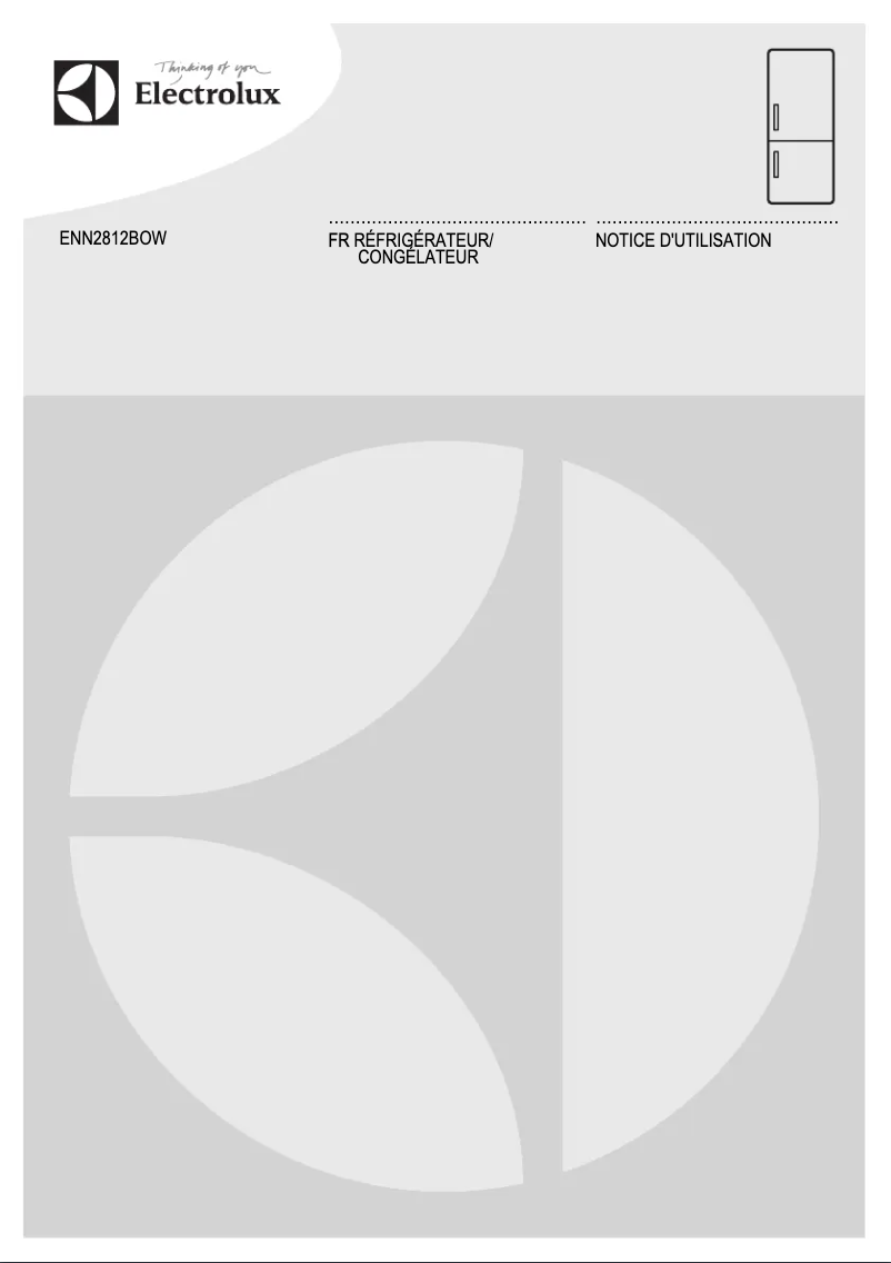 Page n°1 - Mode d'emploi Electrolux ENN2812BOW