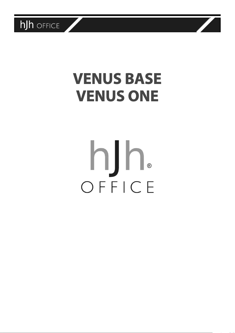 Page n°1 - Manuel utilisateur HJH Office Bureaustoel