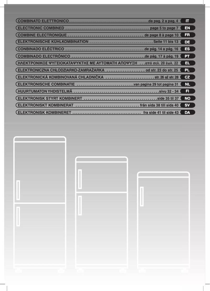 Image de la première page du manuel de l'appareil CDMI 3750 E