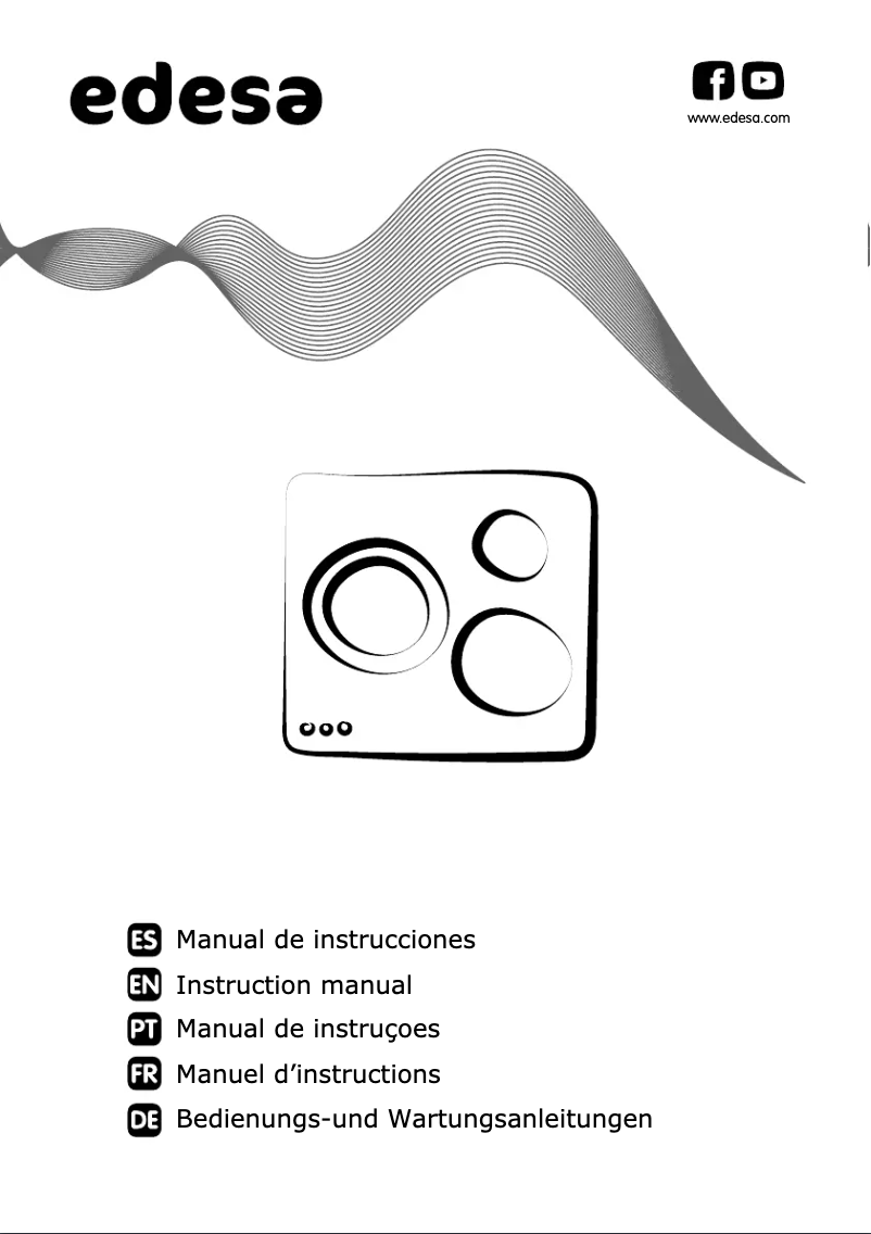 Page n°1 - Manuel utilisateur Edesa EIS-3220 B