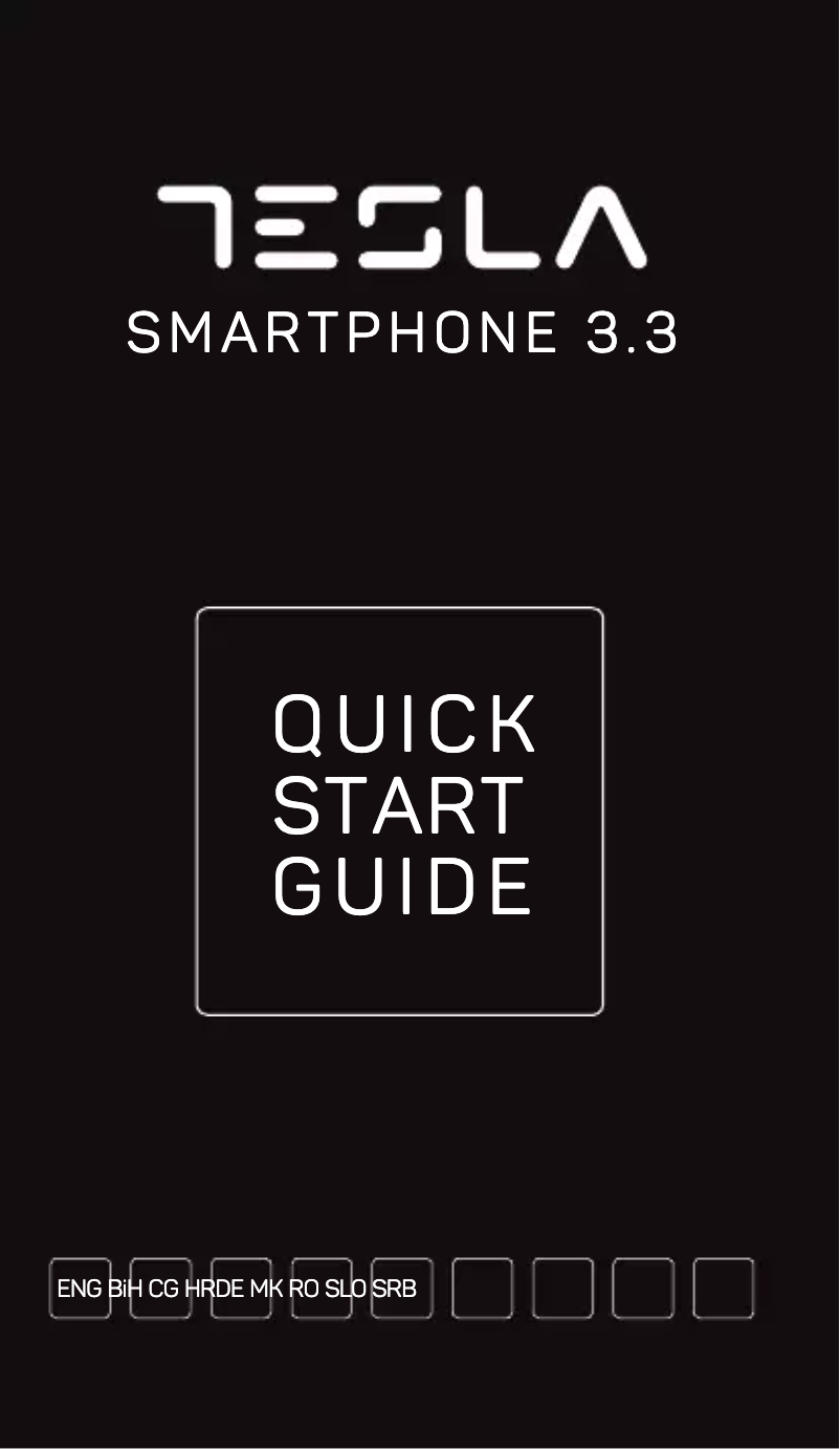Page n°1 - Manuel utilisateur Tesla Smartphone 3.3