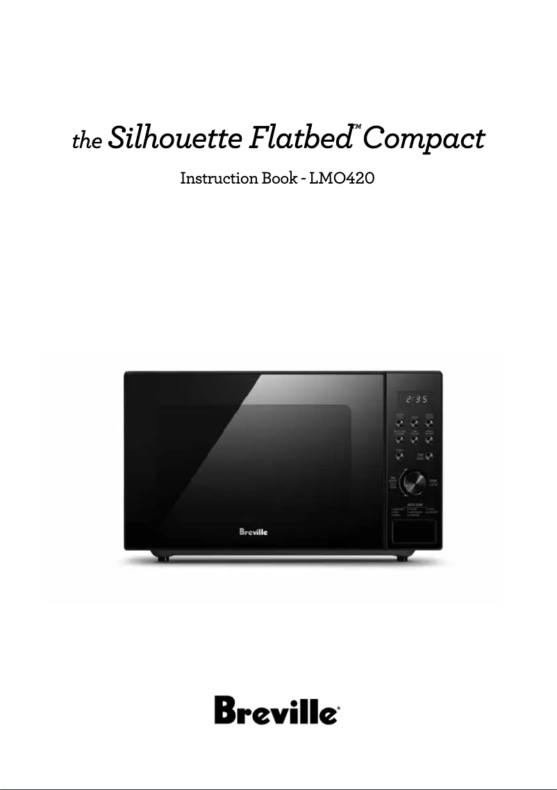 Imagen de la primera página del manual del dispositivo the Silhouette Flatbed Compact LMO420