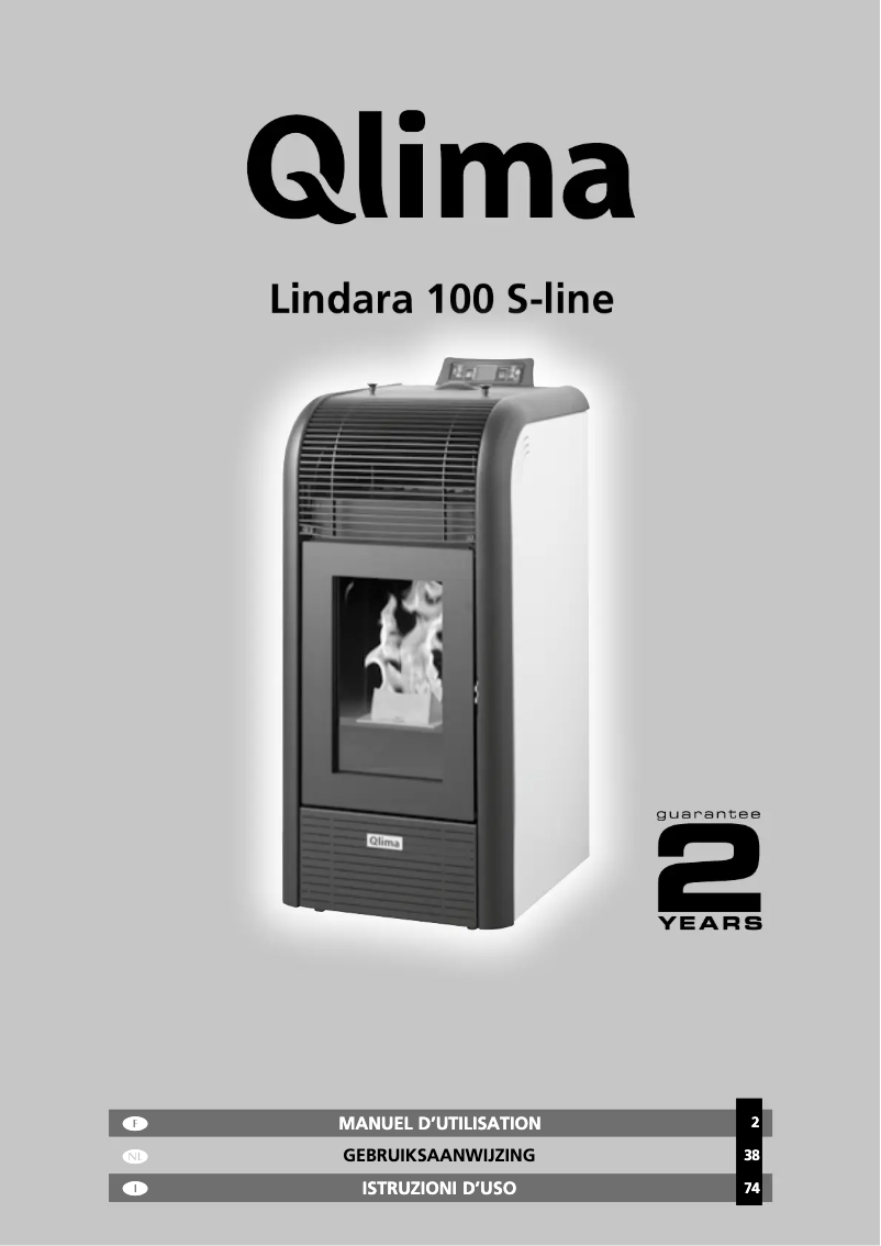Image de la première page du manuel de l'appareil Lindara 100S-line