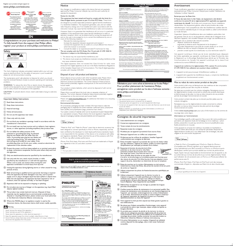 Image de la première page du manuel de l'appareil DS1110