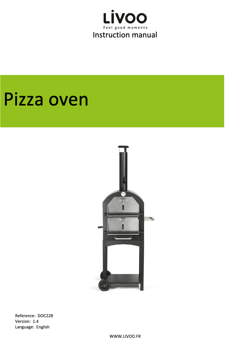 Image de la première page du manuel de l'appareil DOC228