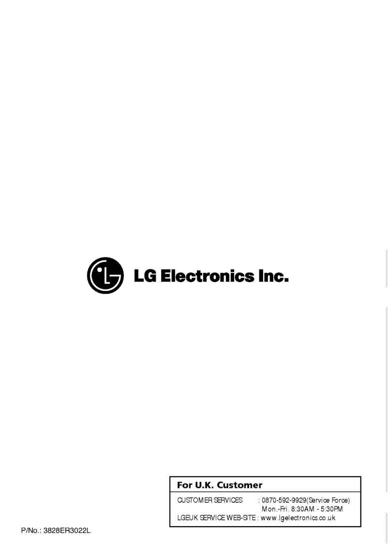 Page 1 de la notice Manuel utilisateur LG WD-10220FD