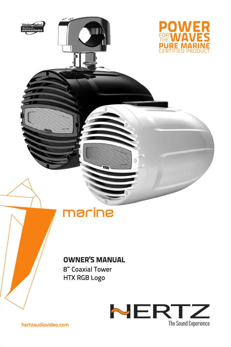 Page 1 de la notice Manuel utilisateur Hertz HTX 8 M-FL-TW
