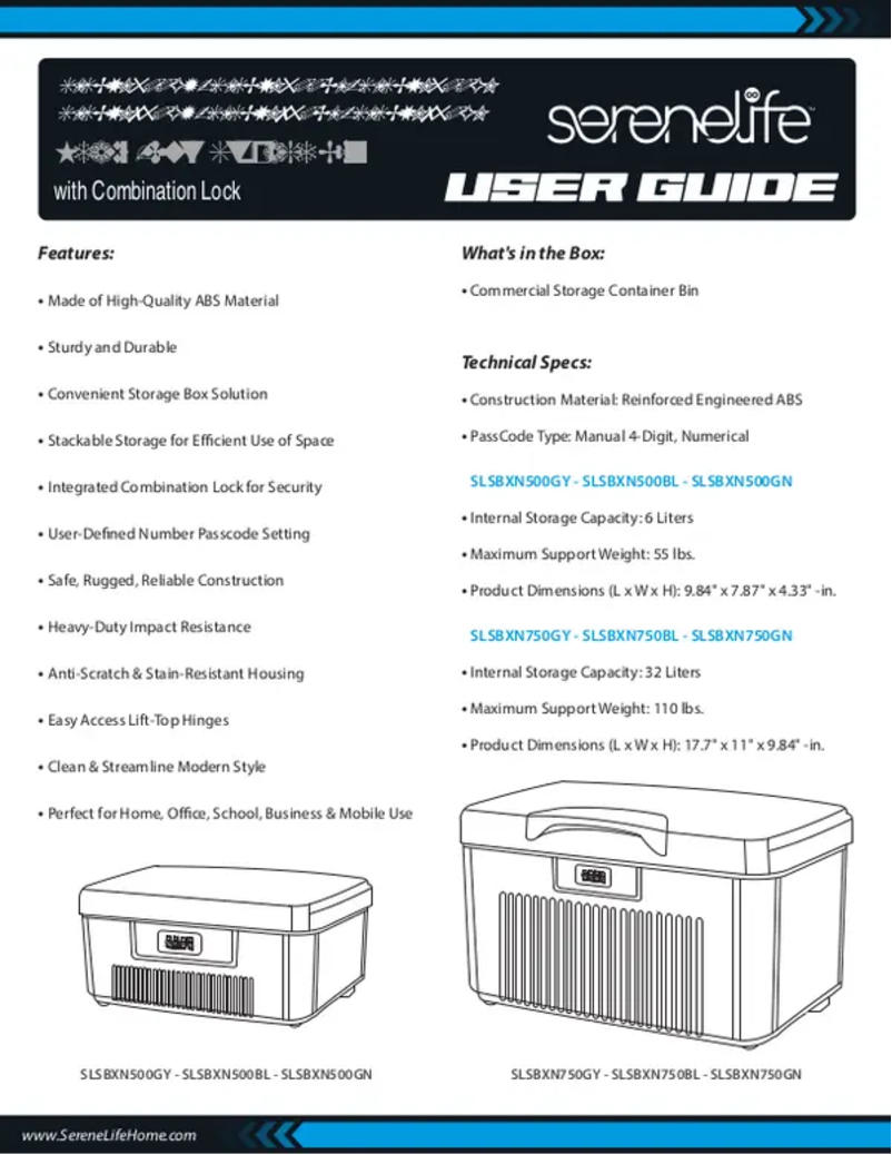 Image de la première page du manuel de l'appareil SLSBXN750GY