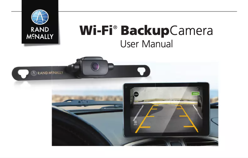 Page n°1 - Manuel utilisateur Rand McNally Wi-Fi BackupCamera
