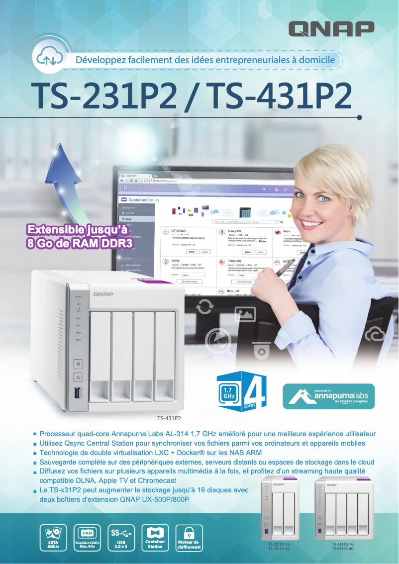 Image de la première page du manuel de l'appareil TS-231P2