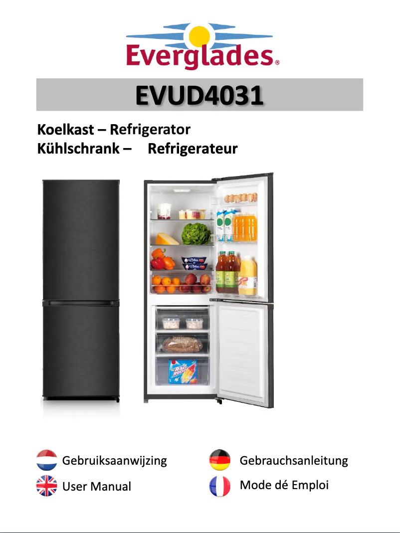 Page n°1 - Manuel utilisateur Everglades EVUD4031