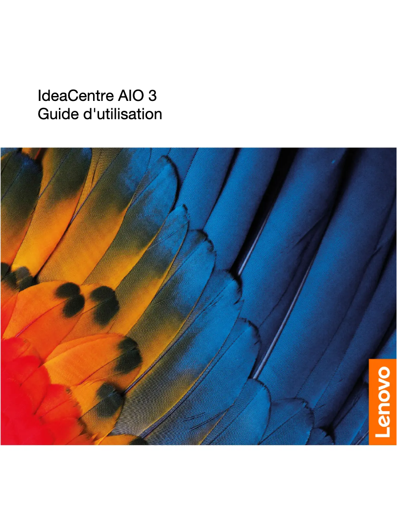 Page n°1 - Manuel utilisateur Lenovo IdeaCentre AIO 3