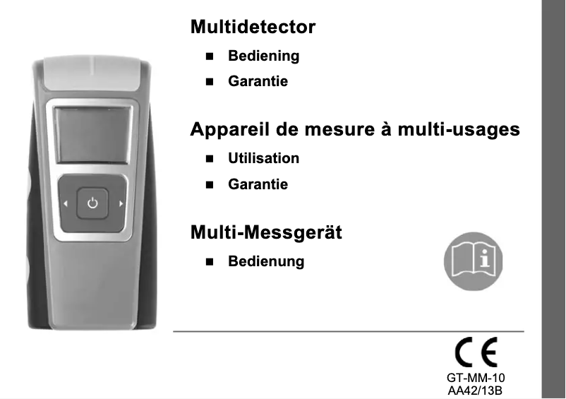 Image de la première page du manuel de l'appareil GT-MM-10