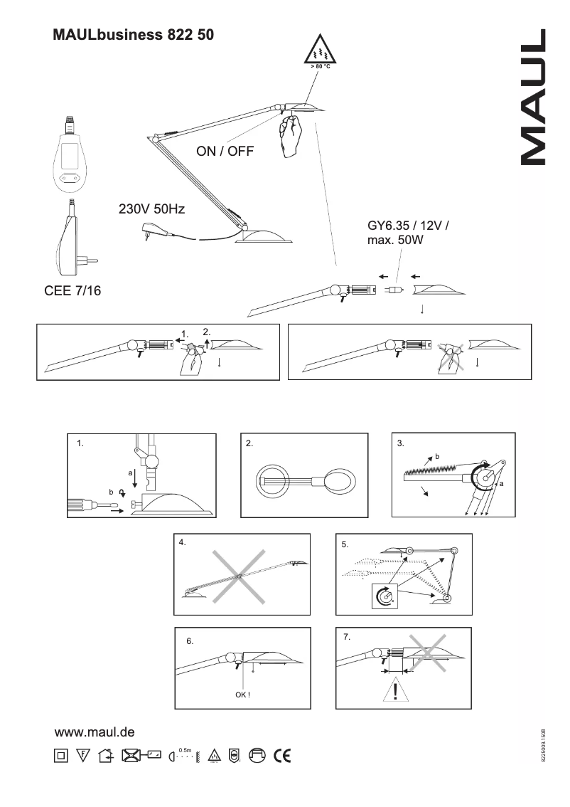Página 1 del manual Manual de usuario MAUL Business