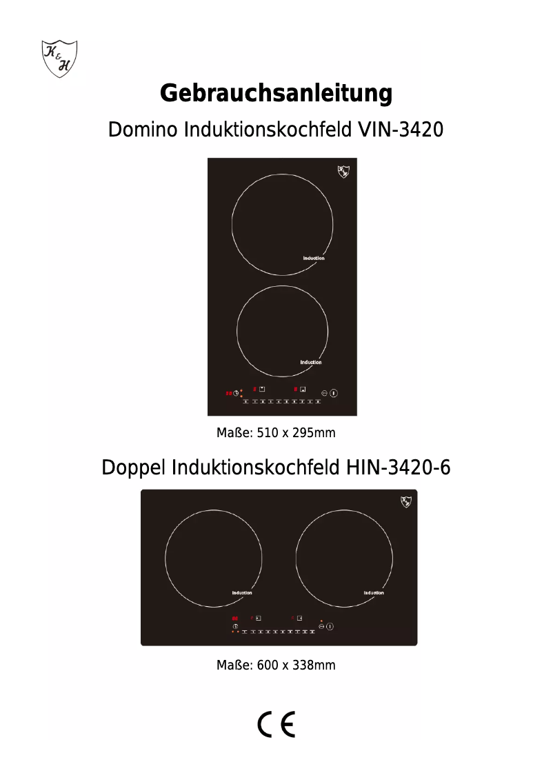 Page n°1 - Manuel utilisateur K&H VIN-3420
