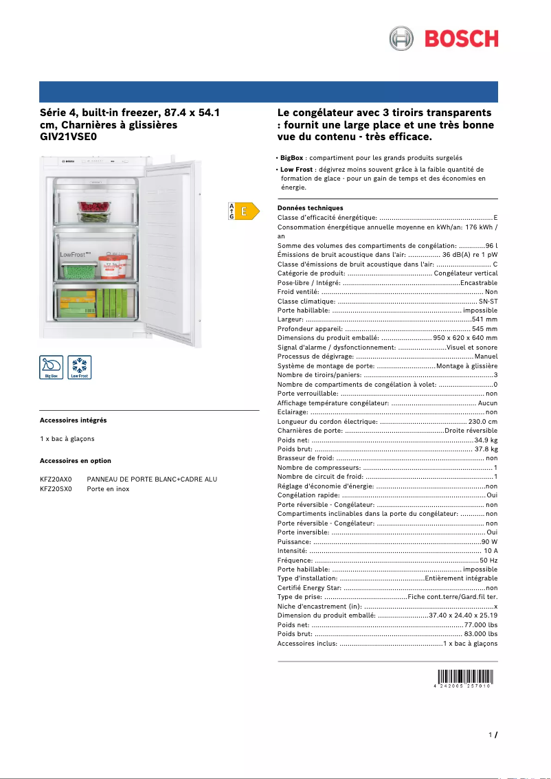 Imagen de la primera página del manual del dispositivo GIV21VSE0