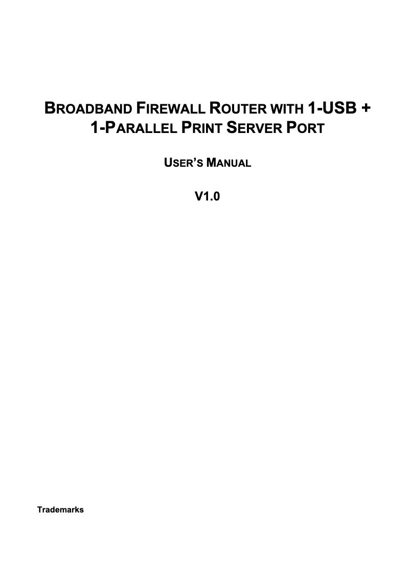 Page 1 de la notice Manuel utilisateur Zonet ZSR0104UP