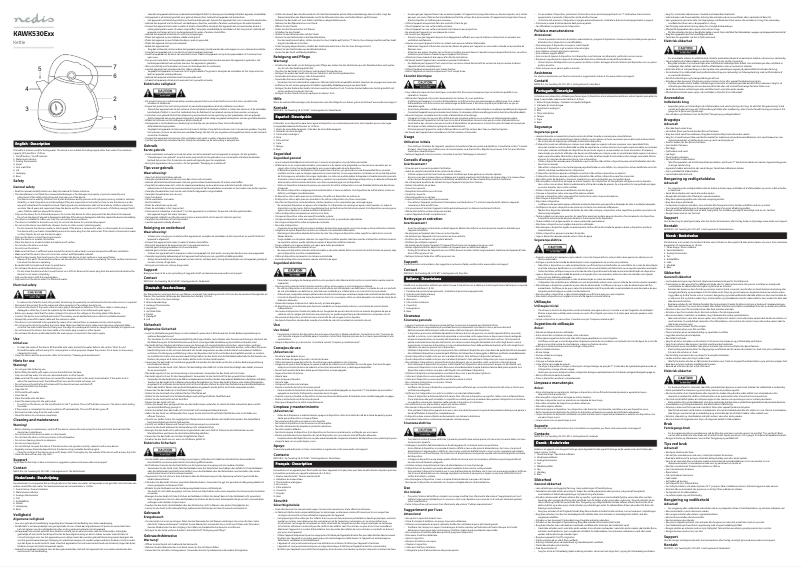 Image de la première page du manuel de l'appareil KAWK530EGY