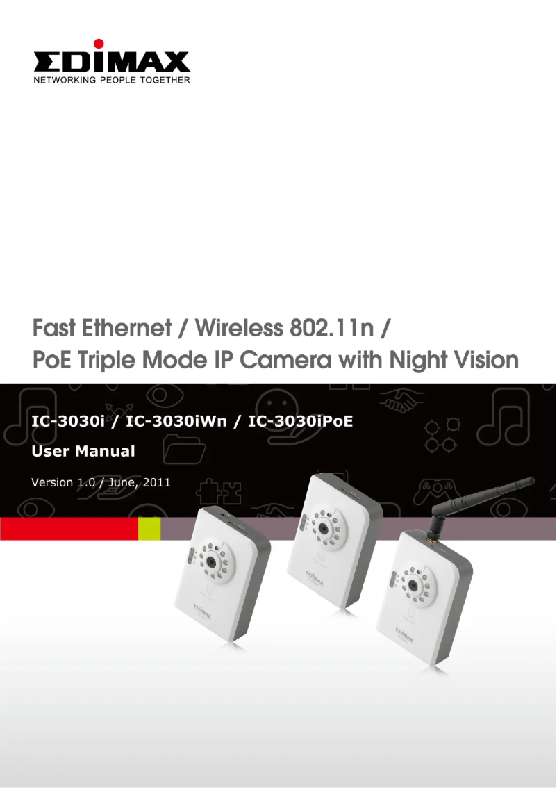 Image de la première page du manuel de l'appareil IC-3030I